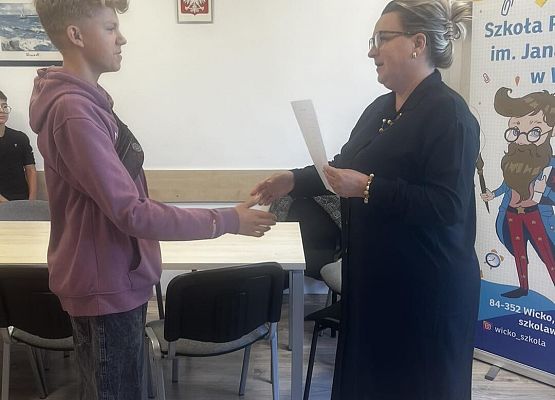 Grafika 15: Ogłoszenie wyników wyborów do Zarządu Samorządu Uczniowskiego