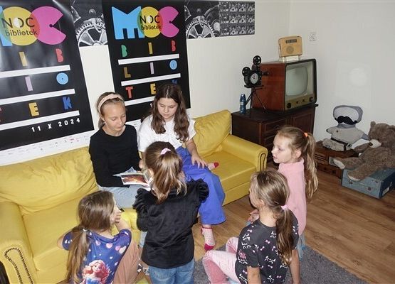 Grafika 7: Dni "nocnego czytania" w naszej bibliotece