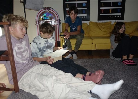 Grafika 19: Dni "nocnego czytania" w naszej bibliotece