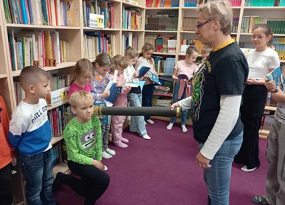 Grafika 57: Ślubowanie uczniów klas pierwszych na czytelników naszej biblioteki