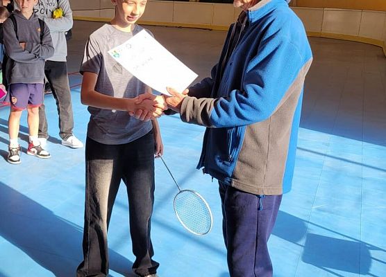 Grafika 4: Bardzo dobre zawody naszych badmintonistów w Łebie