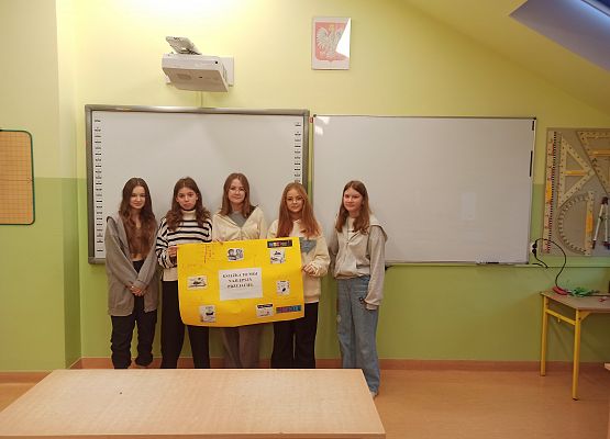 Grafika 6: Zaczytana Klasa VIIA - relacja z działań projektowych