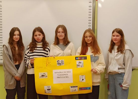 Grafika 7: Zaczytana Klasa VIIA - relacja z działań projektowych