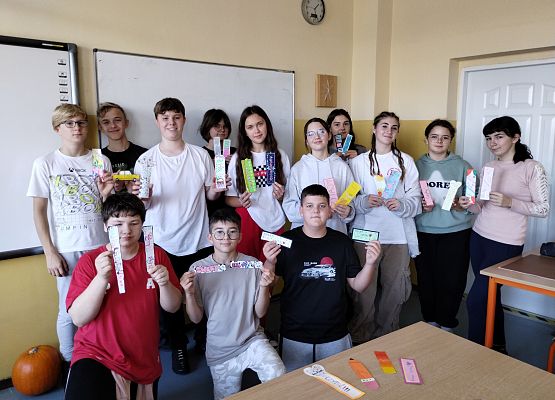 Grafika 2: Projekt "Przeczytane - Zapamiętane" realizowany w klasie VIIB