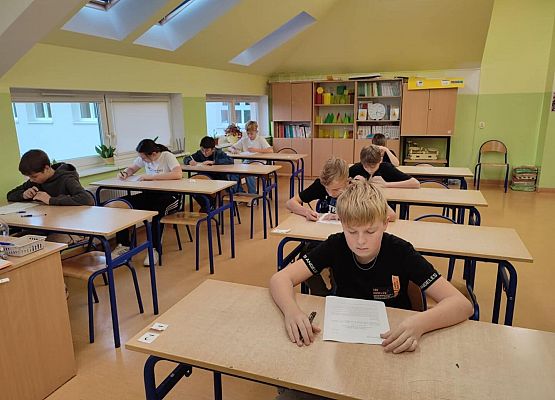 Grafika 2: Udział naszych uczniów w szkolnych eliminacjach Wojewódzkiego Konkursu Języka Polskiego