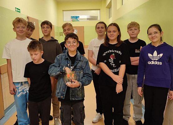 Grafika 3: Udział naszych uczniów w szkolnych eliminacjach Wojewódzkiego Konkursu Języka Polskiego