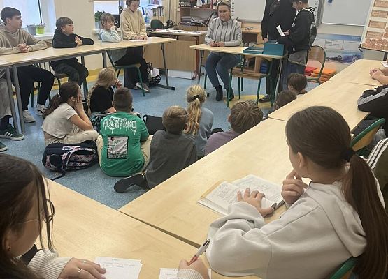 Grafika 1: Czwartkowe spotkania Samorządu Uczniowskiego 5 grudnia 2024