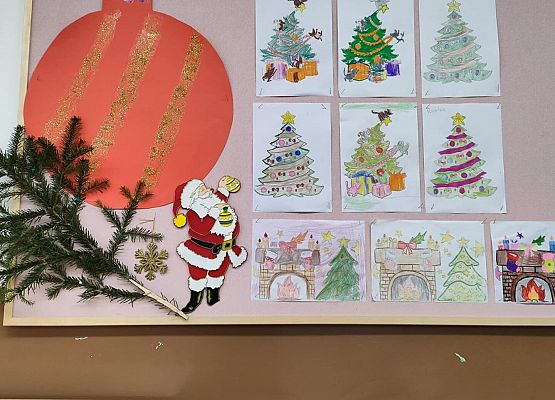 Grafika 1: Przedświąteczne ćwiczenia zręcznościowe i rozwijające kreatywność w świetlicy szkolnej