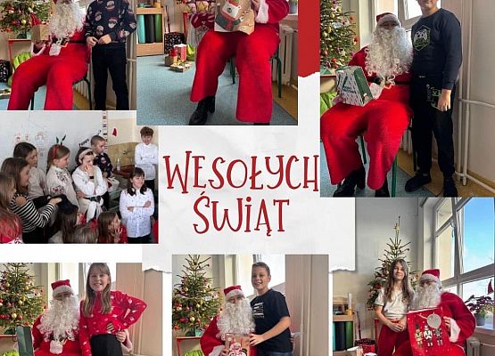 Grafika 6: Ostatni dzień przed przerwą świąteczną w naszej szkole to był niezwykły dzień!