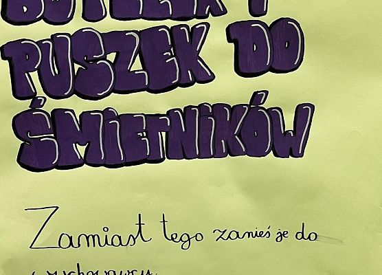 Grafika 1: Zapraszamy do udziału w drugim etapie zbiórki surowców w ramach konkursu „Segreguję - nie marnuję”