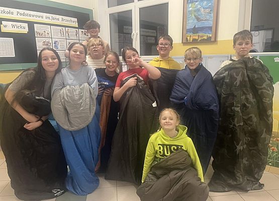 Grafika 6: Nocka w szkole z kl. VB