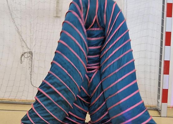 Grafika 8: Występ "Człowieka-Sprężyny"