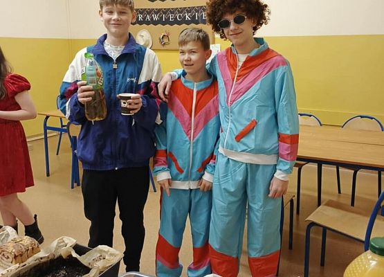 Grafika 1: Dyskoteka '80 - podziękowania za pomoc w organizacji imprezy