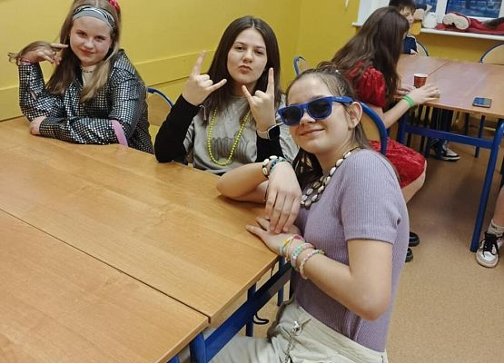 Grafika 2: Dyskoteka '80 - podziękowania za pomoc w organizacji imprezy