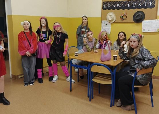 Grafika 5: Dyskoteka '80 - podziękowania za pomoc w organizacji imprezy