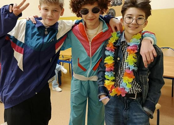 Grafika 12: Dyskoteka '80 - podziękowania za pomoc w organizacji imprezy