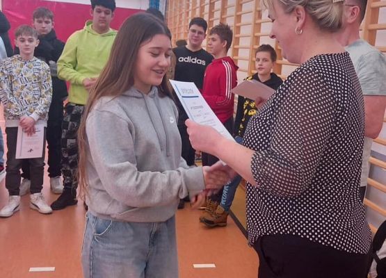 Grafika 1: Nasi sportowcy najlepsi w eliminacjach gminnych w piłce ręcznej