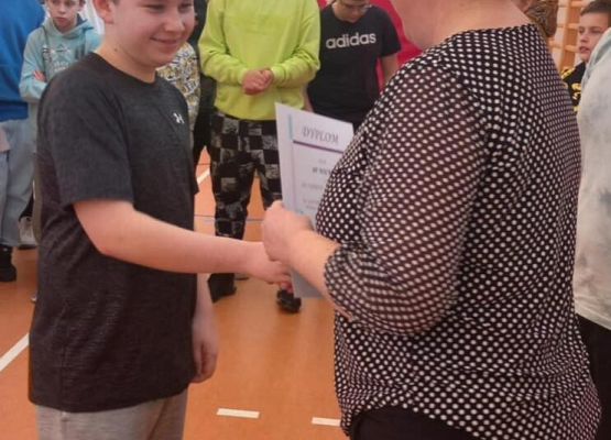 Grafika 6: Nasi sportowcy najlepsi w eliminacjach gminnych w piłce ręcznej