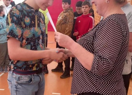 Grafika 7: Nasi sportowcy najlepsi w eliminacjach gminnych w piłce ręcznej