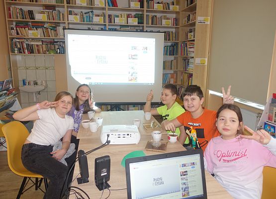 Grafika 2: Marcowe spotkania Dyskusyjnego Klubu Książki w Bibliotece SP Wicko