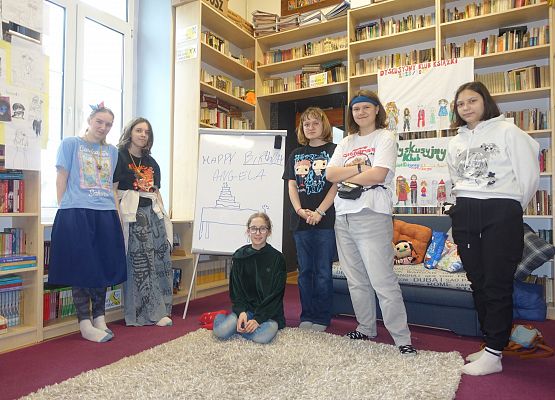 Grafika 3: Marcowe spotkania Dyskusyjnego Klubu Książki w Bibliotece SP Wicko