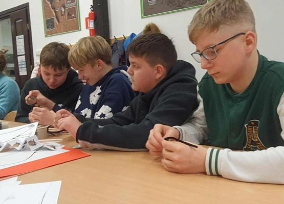 Grafika 3: Uczniowie Szkoły Podstawowej w Wicku na Nocy Sów!