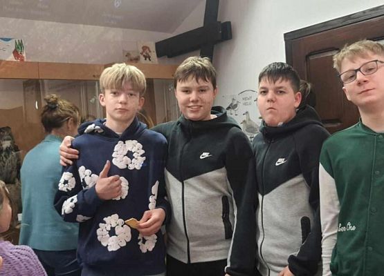 Grafika 9: Uczniowie Szkoły Podstawowej w Wicku na Nocy Sów!