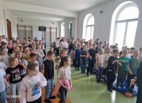 Grafika 5: Spotkanie z rekolekcjonistą w ramach rekolekcji wielkopostnych w SP Wicko