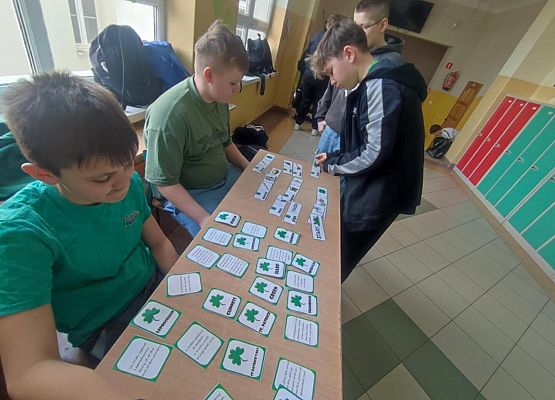 Grafika 4: Obchody Dnia św. Patryka w naszej szkole