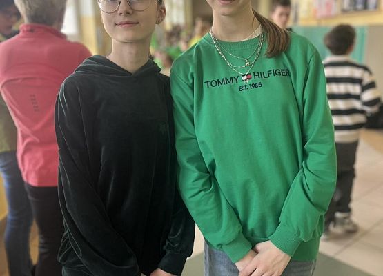 Grafika 8: Obchody Dnia św. Patryka w naszej szkole