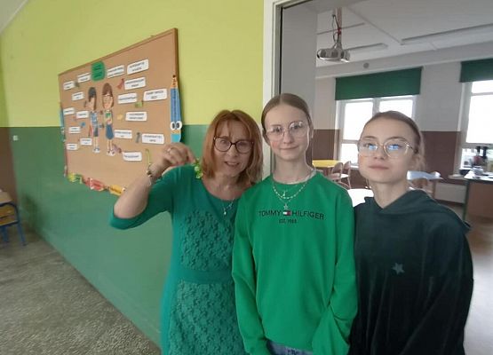 Grafika 10: Obchody Dnia św. Patryka w naszej szkole