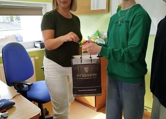 Grafika 12: Obchody Dnia św. Patryka w naszej szkole