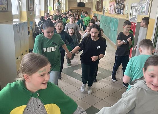 Grafika 17: Obchody Dnia św. Patryka w naszej szkole