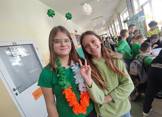 Grafika 25: Obchody Dnia św. Patryka w naszej szkole