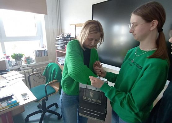 Grafika 39: Obchody Dnia św. Patryka w naszej szkole