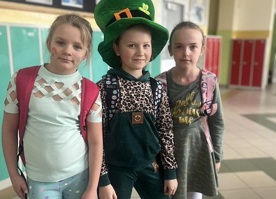 Grafika 43: Obchody Dnia św. Patryka w naszej szkole