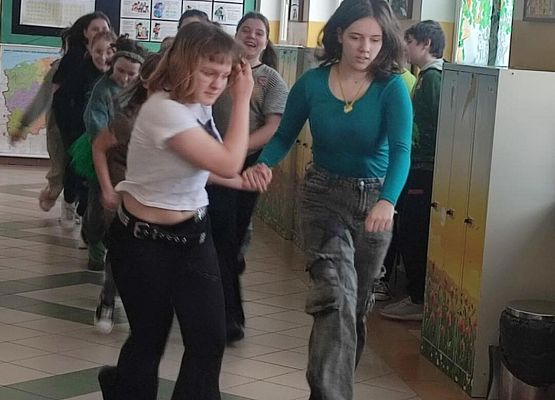 Grafika 46: Obchody Dnia św. Patryka w naszej szkole