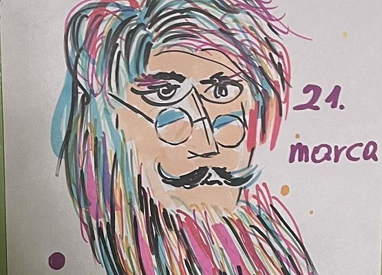 Grafika 1: Jutro Dzień Kolorowej Skarpetki oraz Dzień Postaci z Bajek