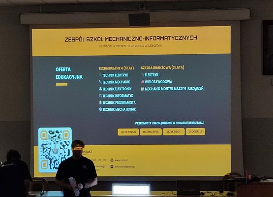 Grafika 2: Dni Otwarte w lęborskich szkołach ponadpodstawowych