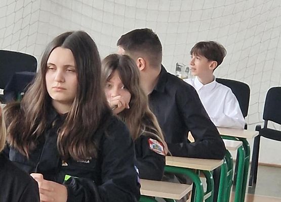 Grafika 2: Nasi uczniowie brali udział w Gminnych Eliminacjach do Ogólnopolskiego Turnieju Wiedzy Pożarniczej w SP w Szczenurzy