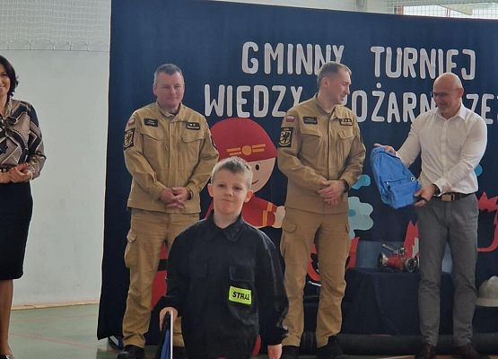 Grafika 6: Nasi uczniowie brali udział w Gminnych Eliminacjach do Ogólnopolskiego Turnieju Wiedzy Pożarniczej w SP w Szczenurzy
