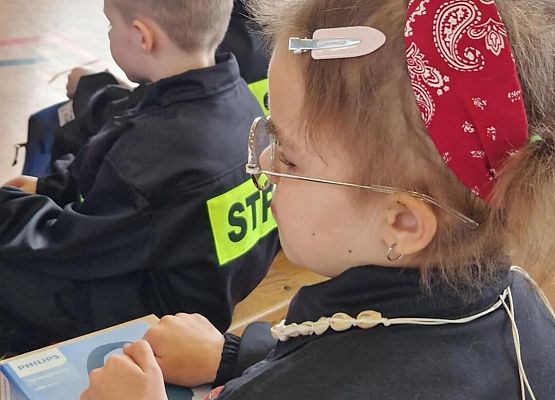 Grafika 9: Nasi uczniowie brali udział w Gminnych Eliminacjach do Ogólnopolskiego Turnieju Wiedzy Pożarniczej w SP w Szczenurzy