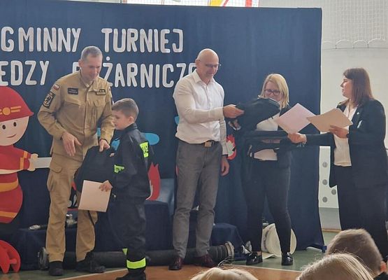 Grafika 10: Nasi uczniowie brali udział w Gminnych Eliminacjach do Ogólnopolskiego Turnieju Wiedzy Pożarniczej w SP w Szczenurzy