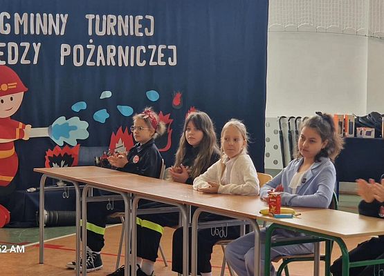 Grafika 12: Nasi uczniowie brali udział w Gminnych Eliminacjach do Ogólnopolskiego Turnieju Wiedzy Pożarniczej w SP w Szczenurzy