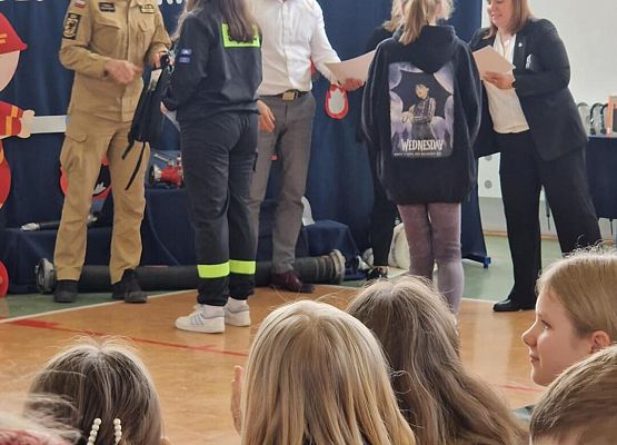 Grafika 14: Nasi uczniowie brali udział w Gminnych Eliminacjach do Ogólnopolskiego Turnieju Wiedzy Pożarniczej w SP w Szczenurzy