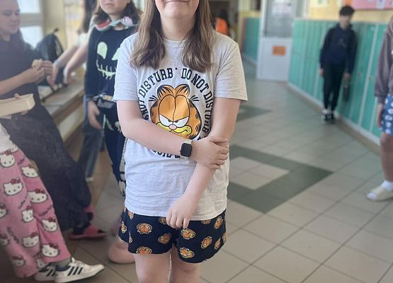 Grafika 6: Dzień Piżamy w SP Wicko