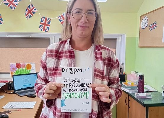 Grafika 8: Dzień Piżamy w SP Wicko