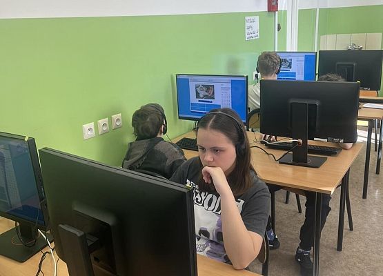 Grafika 7: Udział uczniów naszej szkoły w ogólnopolskim konkursie „The Big Challenge”