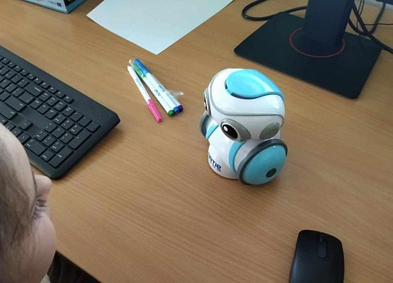 Grafika 8: Zajęcia projektowe kl. IB  z  z wykorzystaniem robotów Artie 3000