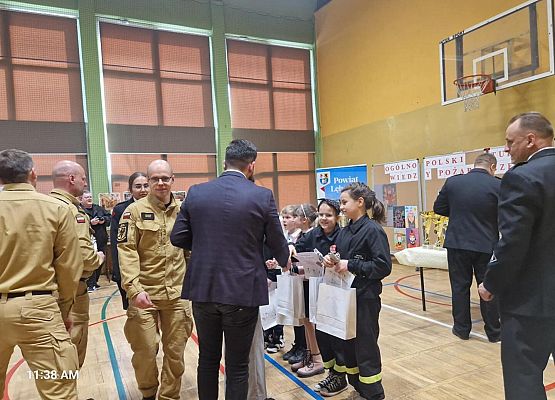 Grafika 1: Powiatowy etap Turnieju Wiedzy Pożarniczej 2025